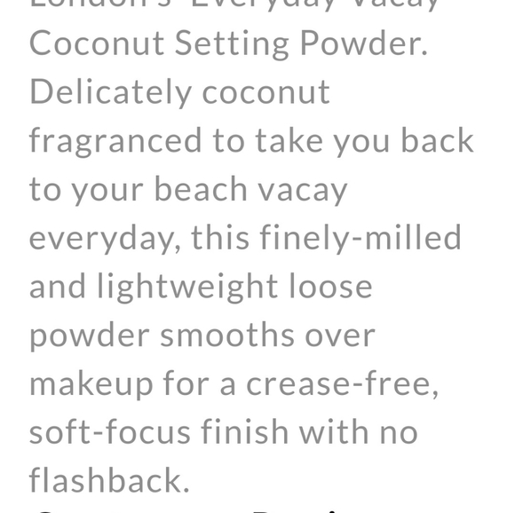 Ciate' Vacay Coconut Setting Powder - Picture 3 of 3